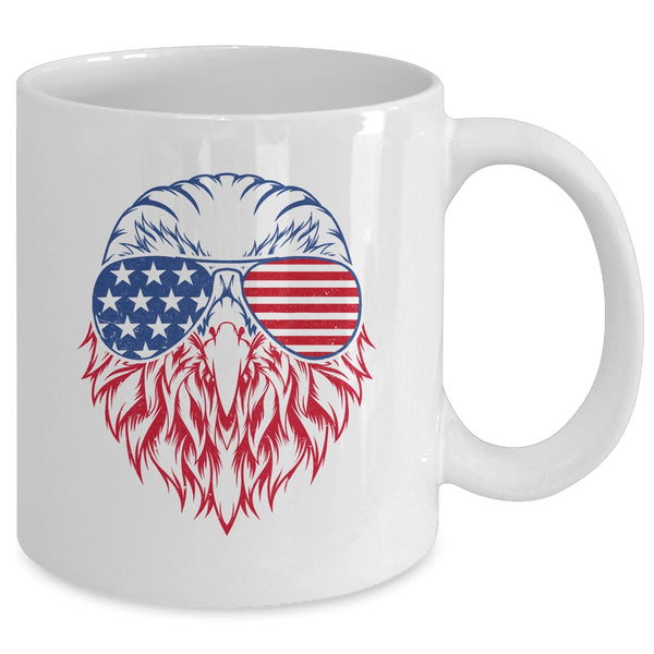 Patriotic Eagle 4th Of July USA American Flag Mug 11oz Mug White back 600x.jpg