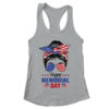 Happy Memorial Day 4th Of July Messy Bun American Flag Women s Ideal Racerback Tank Heather Grey 600x.jpg
