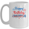 Happy Birthday America Firework USA Flag 4th Of July Freedom Mug 15oz Mug White front 600x.jpg