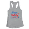 Happy Birthday America Firework USA Flag 4th Of July Freedom Women s Ideal Racerback Tank Heather Grey 600x.jpg