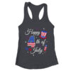 Happy 4th Of July Patriotic American Flag USA Men Women Kids Women s Ideal Racerback Tank Black 600x.jpg