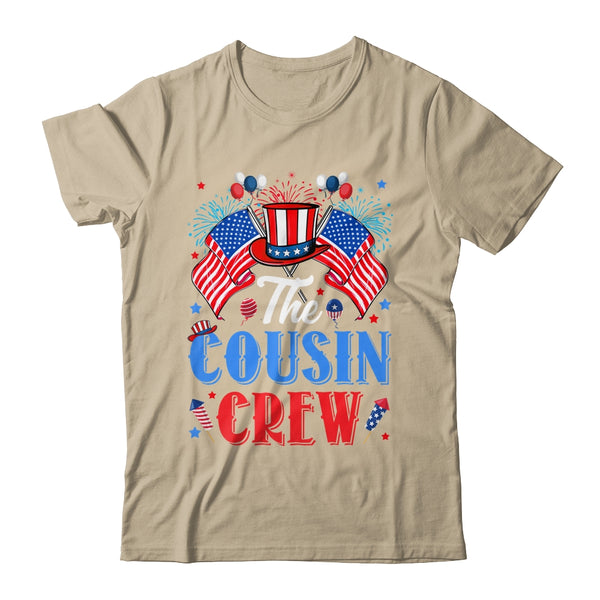 Cousin Crew 4th Of July Family Matching Group Cousin Crew Classic T Shirt Sand 600x 1.jpg