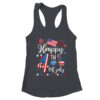 Happy Fourth Of July Patriotic US American Flag 4th Of July Women s Ideal Racerback Tank Black 600x.jpg
