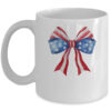 Coquette Bow 4th Of July America Flag Independence Day Mug 11oz Mug White front 600x.jpg