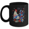 USA American Flag Chicken Lover 4th Of July Patriotic Farmer Mug 11oz Mug Black front 600x.jpg