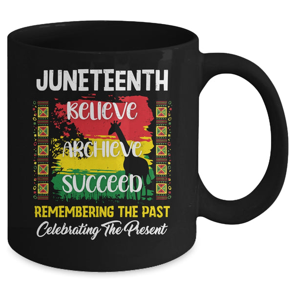 Juneteenth Black African African American Celebrate Freedom Mug 11oz Mug Black back 600x.jpg