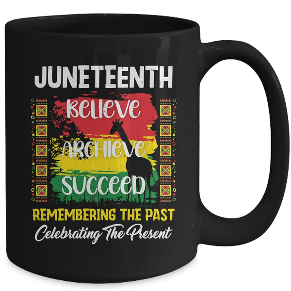 Juneteenth Black African African American Celebrate Freedom Mug 15oz Mug Black back 600x.jpg