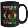 Juneteenth Women Black African Black American Feedom 1865 Mug 15oz Mug Black back 600x 1.jpg