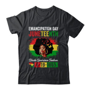 Juneteenth Women Black African Black American Feedom 1865 Classic T Shirt Black 600x 1.jpg
