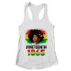 Juneteenth Freedom 1865 Black History African American Women Women s Ideal Racerback Tank White 600x.jpg