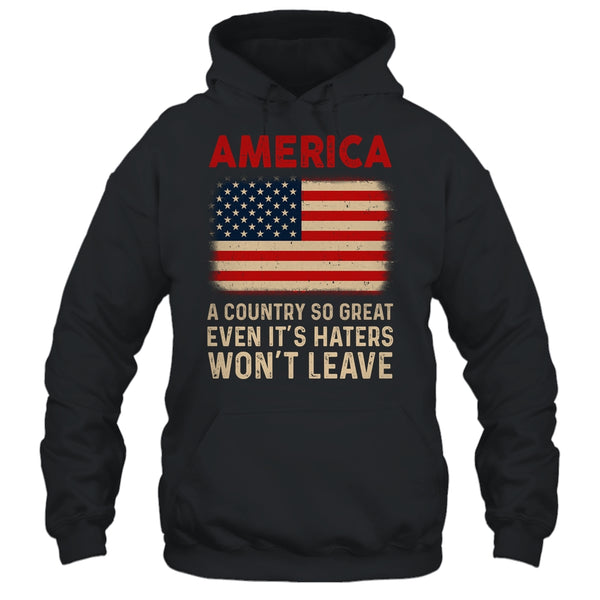America A Country So Great USA US Flag Patriotic 4th Of July Pullover Hoodie Black 600x.jpg