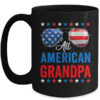 All American Grandpa 4th Of July Memorial Day Matching Mug 15oz Mug Black front 600x.jpg