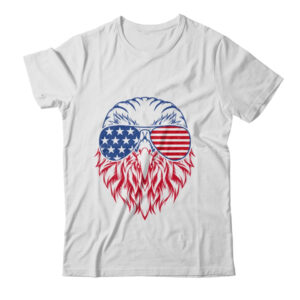 Patriotic Eagle 4th Of July USA American Flag Classic T Shirt White 600x.jpg
