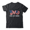 Peace Love America US Flag Fourth Womens 4th Of July Patriot Classic T Shirt Black 600x 1.jpg