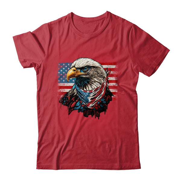 Patriotic Bald Eagle 4th Of July Men USA American Flag Classic T Shirt Red 600x.jpg