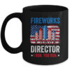 Fireworks Director I Run You Run Funny 4th Of July Mug 11oz Mug Black front 600x 1.jpg