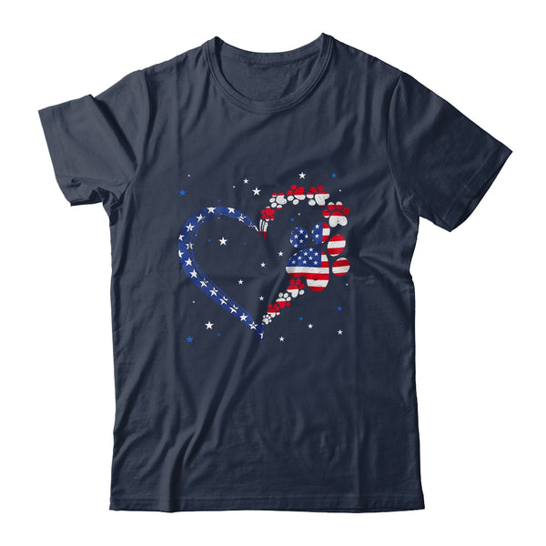 American Flag Patriotic Dog Cat Paw Print 4th Of July Classic T Shirt Navy 600x.jpg