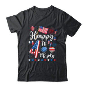 Happy Fourth Of July Patriotic US American Flag 4th Of July Classic T Shirt Black 600x 1.jpg