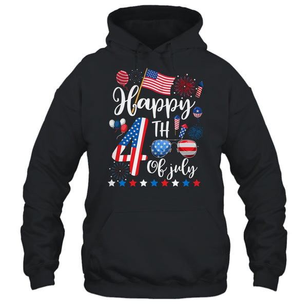 Happy Fourth Of July Patriotic US American Flag 4th Of July Pullover Hoodie Black 600x 1.jpg