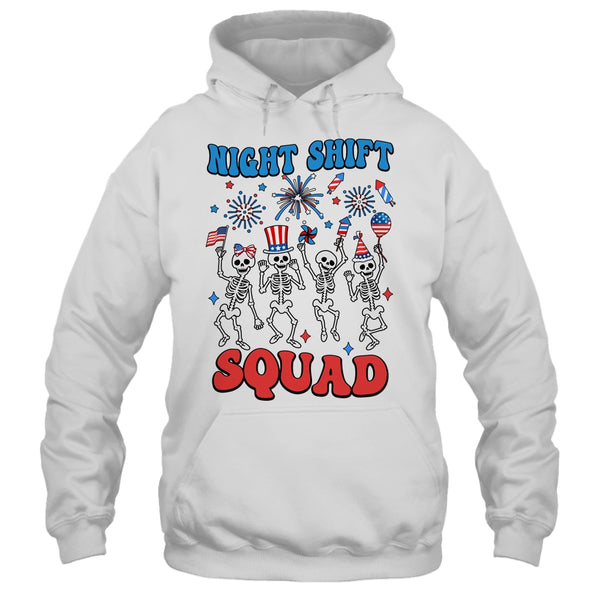Night Shift Nurse 4th Of July Skeletons Night Shift Squad Pullover Hoodie White 600x.jpg