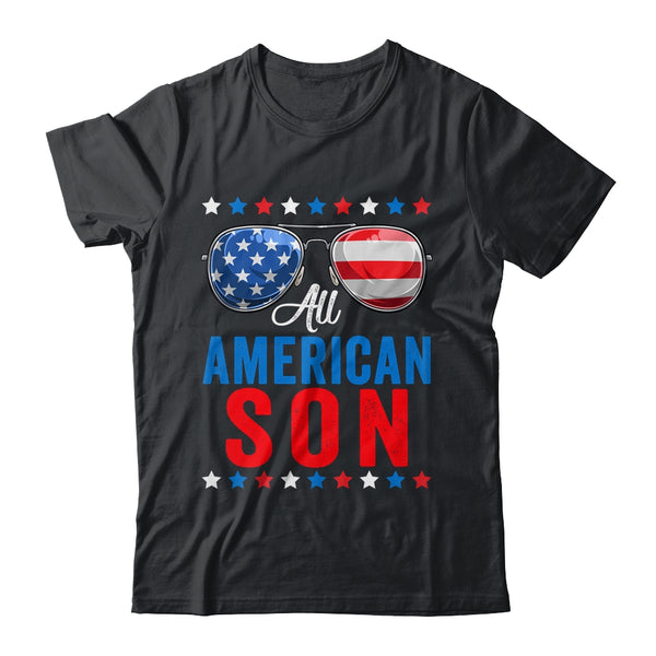 All American Son 4th Of July Memorial Day Matching Classic T Shirt Black 600x 1.jpg