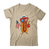 4th Of July Hotdog Funny Fourth Of July Patriotic USA Flag Classic T Shirt Sand 600x 1.jpg
