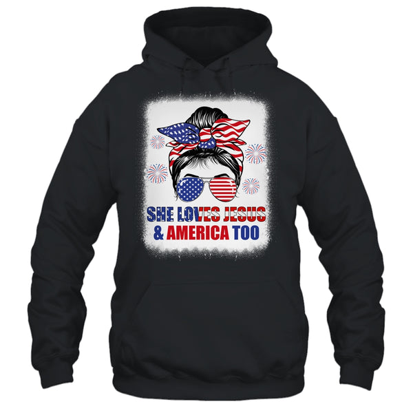 Loves Jesus And America Women 4th Of July Christian Lover Pullover Hoodie Black 600x 1.jpg