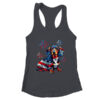 Dachshund Dog 4th Of July American Flag For Men Women Girls Women s Ideal Racerback Tank Black 600x.jpg