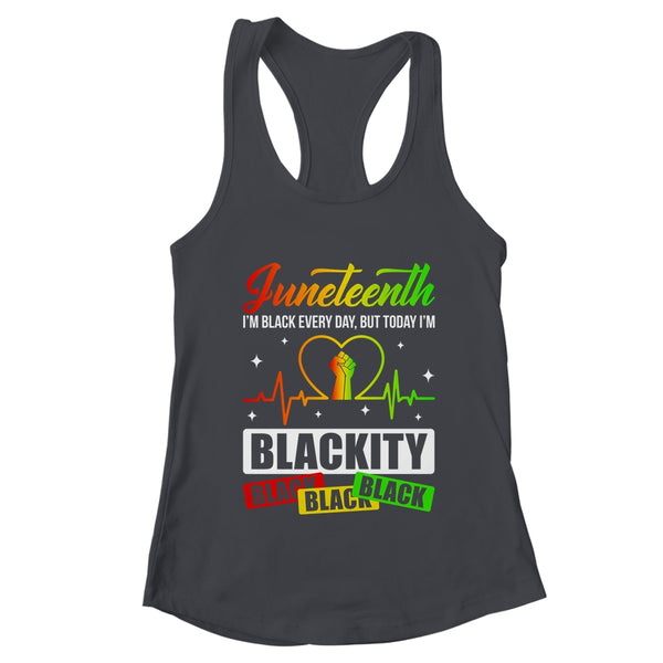Juneteenth Black Heartbeat Black History African American Women s Ideal Racerback Tank Black 600x 3.jpg