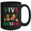Viva Mexico Boy Girl Maracas Guitar Mexican Independence Kid Mug 15oz Mug Black back 600x.jpg