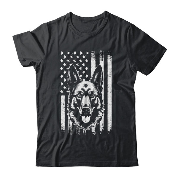 Patriotic German Shepherd American Flag 4Th Of July Classic T Shirt Black 600x 2.jpg