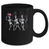 Dancing Skeleton 4th Of July American Flag Skellies Mug 11oz Mug Black back 600x 1.jpg