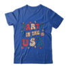 Party In The USA 4th Of July Independence Day USA Groovy Classic T Shirt Royal 600x.jpg