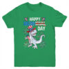 Happy Memorial Day 4th Of July Dinosaur US American Flag Youth Youth T Shirt Irish Green 600x 1.jpg
