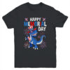 Happy Memorial Day 4th Of July Dinosaur American Flag Hat Youth Youth T Shirt Black 600x.jpg
