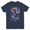 Happy Memorial Day 4th Of July Dinosaur American Flag Hat Youth Youth T Shirt Navy 600x.jpg