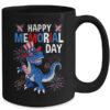Happy Memorial Day 4th Of July Dinosaur American Flag Hat Mug 15oz Mug Black back 600x 1.jpg