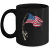 Fishing American Flag Fisherman Patriotic Day 4th Of July Mug 11oz Mug Black front 600x 1.jpg
