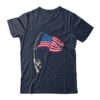 Fishing American Flag Fisherman Patriotic Day 4th Of July Classic T Shirt Navy 600x 2.jpg