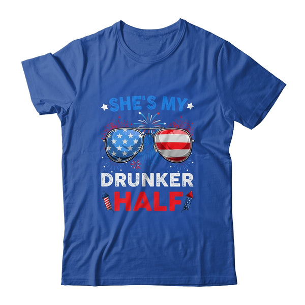 She s my Drunker Half 4th July Matching Couples Drinking Classic T Shirt Royal 600x.jpg