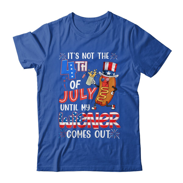 Hot Dog Until My Wiener Comes Out Funny Hot Dog 4th Of July Classic T Shirt Royal 600x 2.jpg