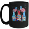 American Gnomes Nurse 4th Of July patriotic Women Mug 15oz Mug Black front 600x 1.jpg