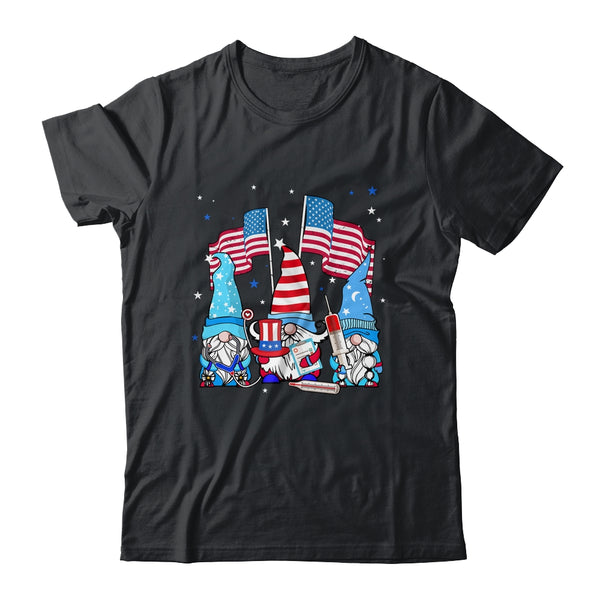 American Gnomes Nurse 4th Of July patriotic Women Classic T Shirt Black 600x 1.jpg