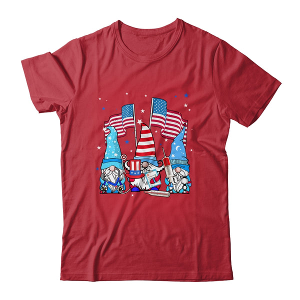American Gnomes Nurse 4th Of July patriotic Women Classic T Shirt Red 600x 1.jpg
