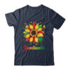 Juneteenth Sunflower Black African American Women Men Girls Classic T Shirt Navy 600x 2.jpg