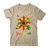 Juneteenth Sunflower Black African American Women Men Girls Classic T Shirt Sand 600x 2.jpg