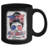 All American Mama Proud Mom Messy Bun Patriotic 4th Of July Mug 11oz Mug Black back 600x 4.jpg