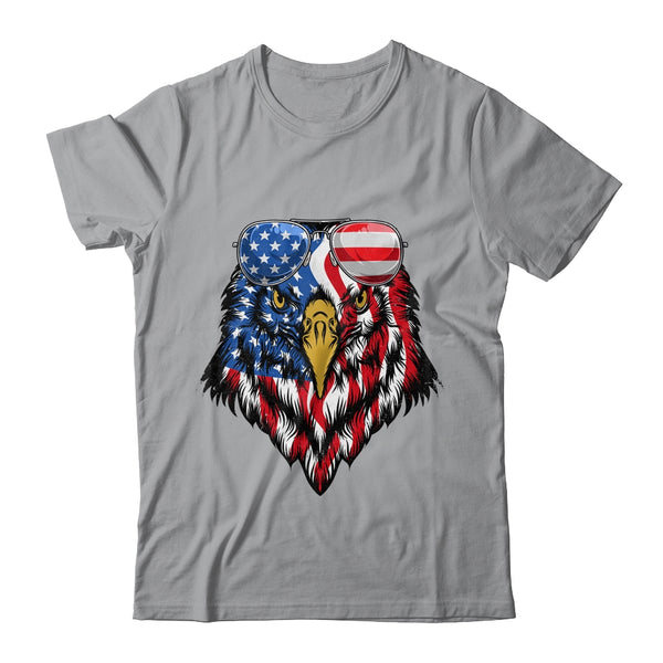 Patriotic Eagle Tee 4th Of July Sunglass USA American Flag Classic T Shirt Sport Grey 600x 1.jpg