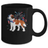 Saint Bernard Dog American USA Flag 4th of July women Lover Mug 11oz Mug Black back 600x.jpg