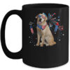 Labrador Dog American USA Flag 4th of July Men women Lover Mug 15oz Mug Black front 600x.jpg